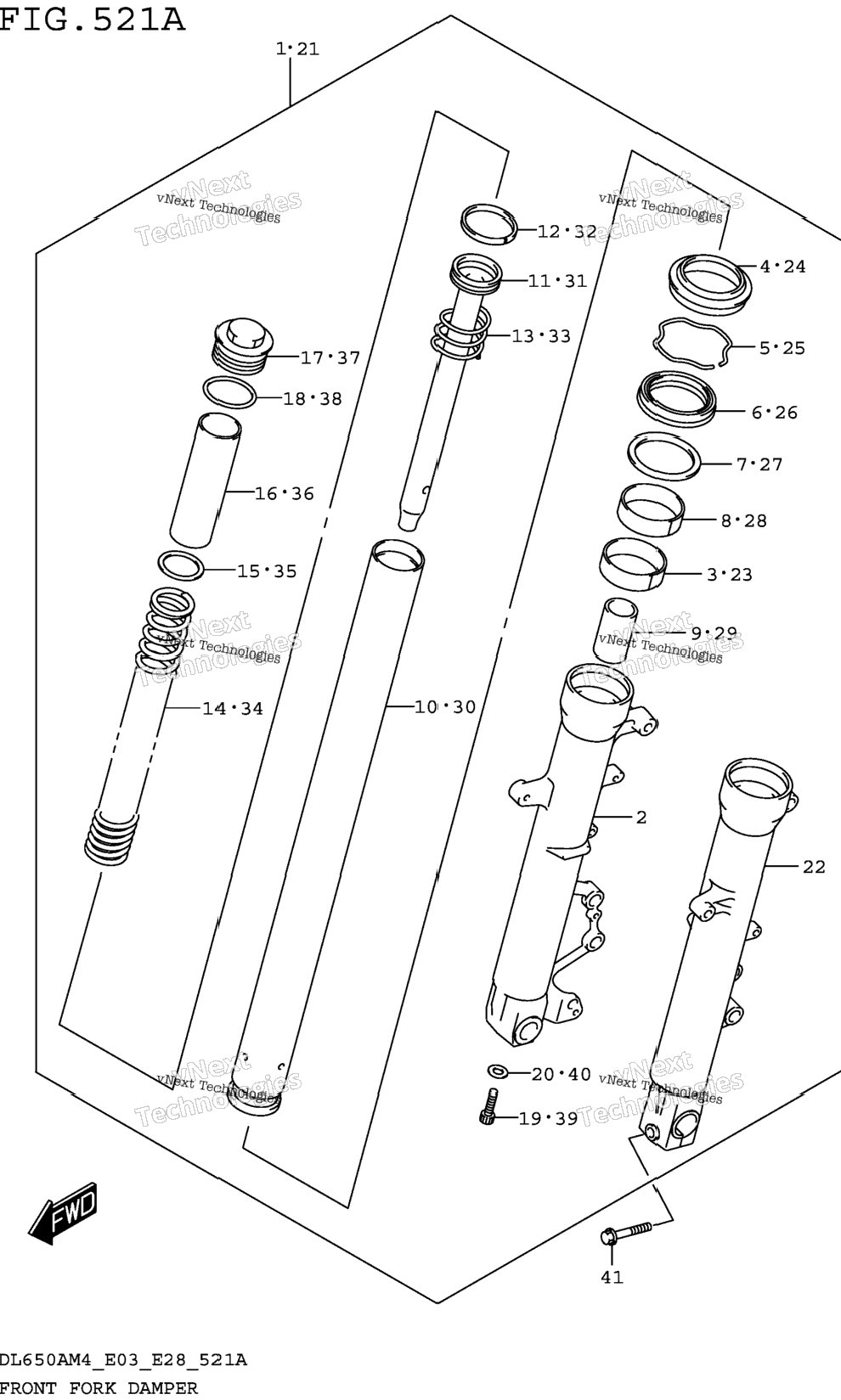 Front Fork Damper