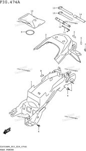 Нажмите для увеличения Rear Fender