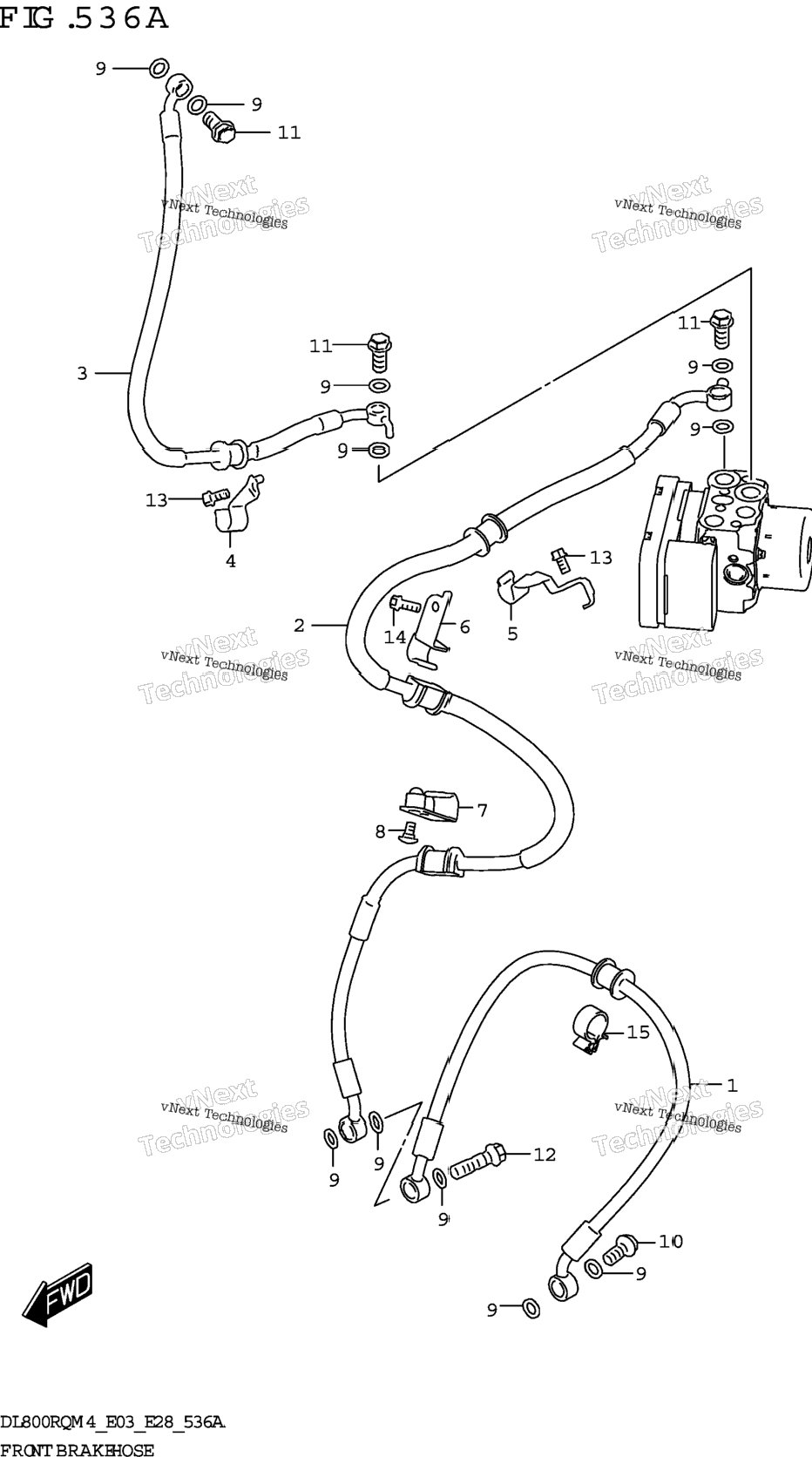 Front Brake Hose