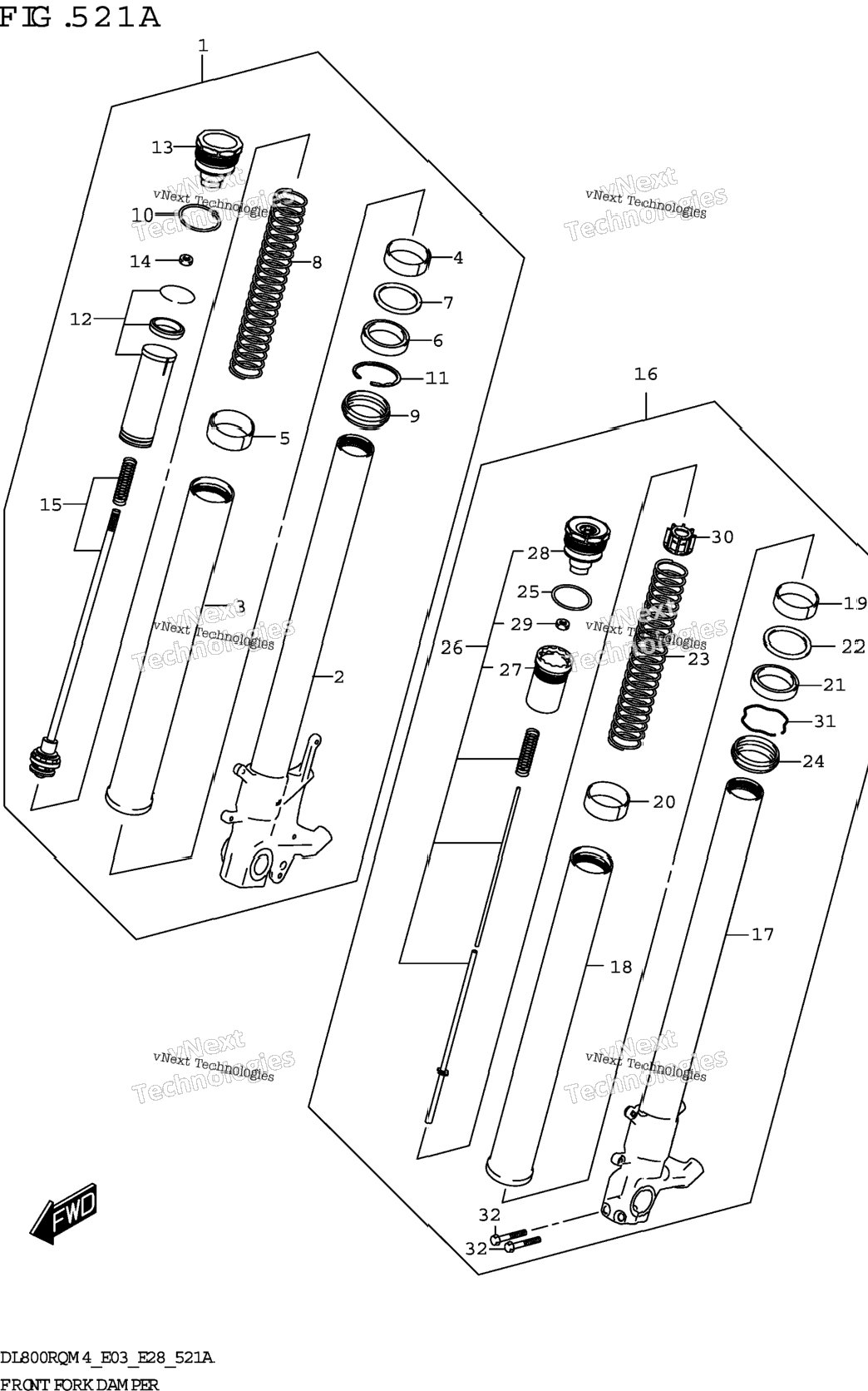 Front Fork Damper