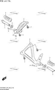 Нажмите для увеличения Pillion Footrest