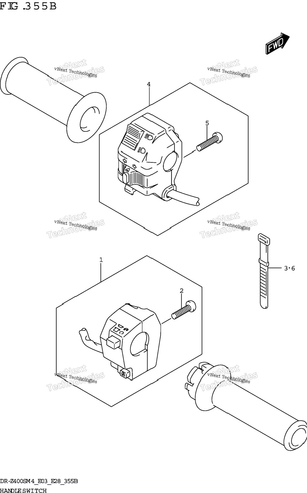 Handle Switch (Dr-Z400sm)