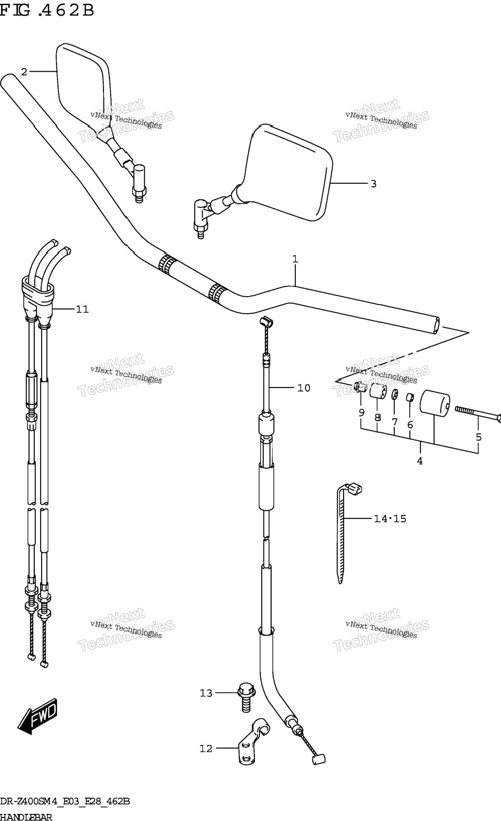 Handlebar (Dr-Z400sm)