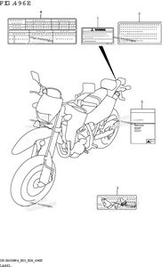 Label (Dr-Z400sm:E33)