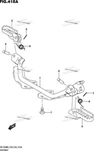Нажмите для увеличения Footrest