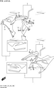 Side Cowling (Gsx-R1000a)