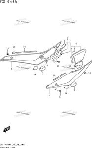 Нажмите для увеличения Side Lower Cover (Gsx-R1000a)