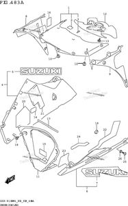 Нажмите для увеличения Under Cowling (Gsx-R1000a)