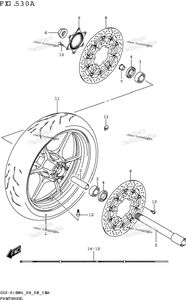 Нажмите для увеличения Front Wheel (Gsx-R1000a)