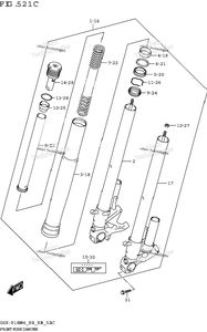 Нажмите для увеличения Front Fork Damper (Gsx-R1000rza)