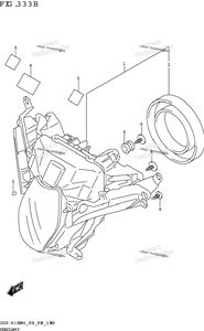 Нажмите для увеличения Headlamp (Gsx-R1000ra,Gsx-R1000rza)