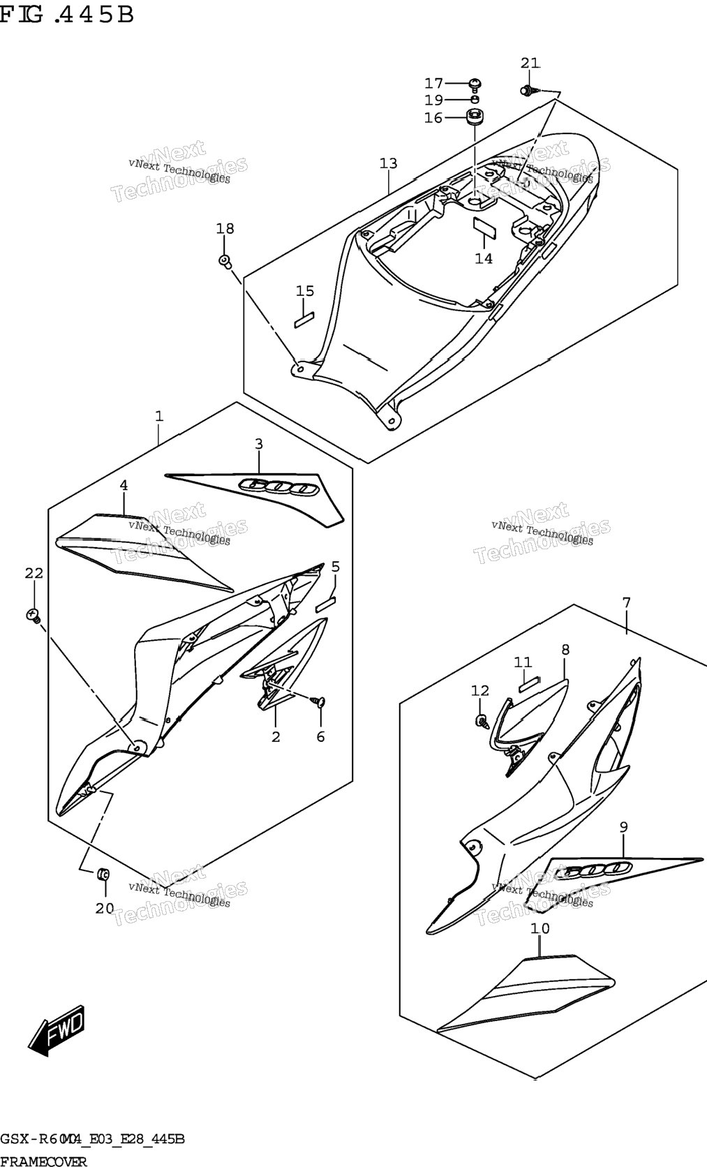 Frame Cover (Gsx-R600z)