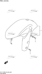 Front Fender (Gsx-R600)
