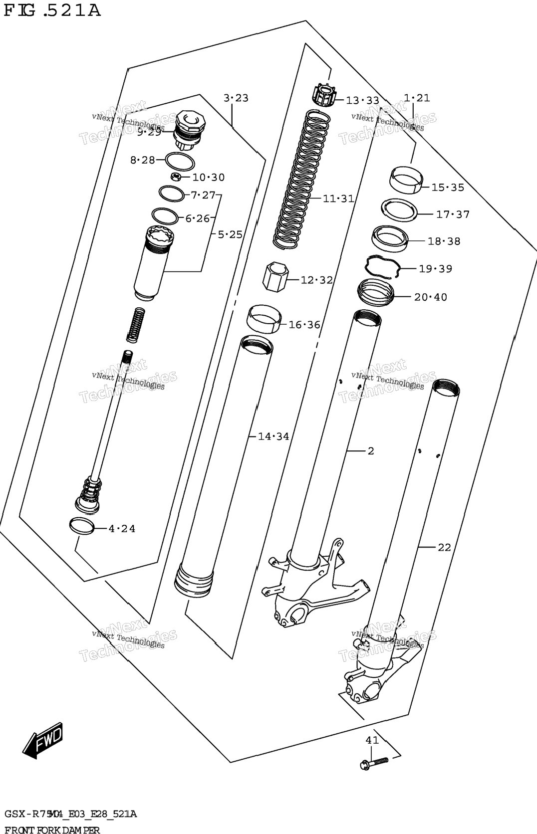Front Fork Damper