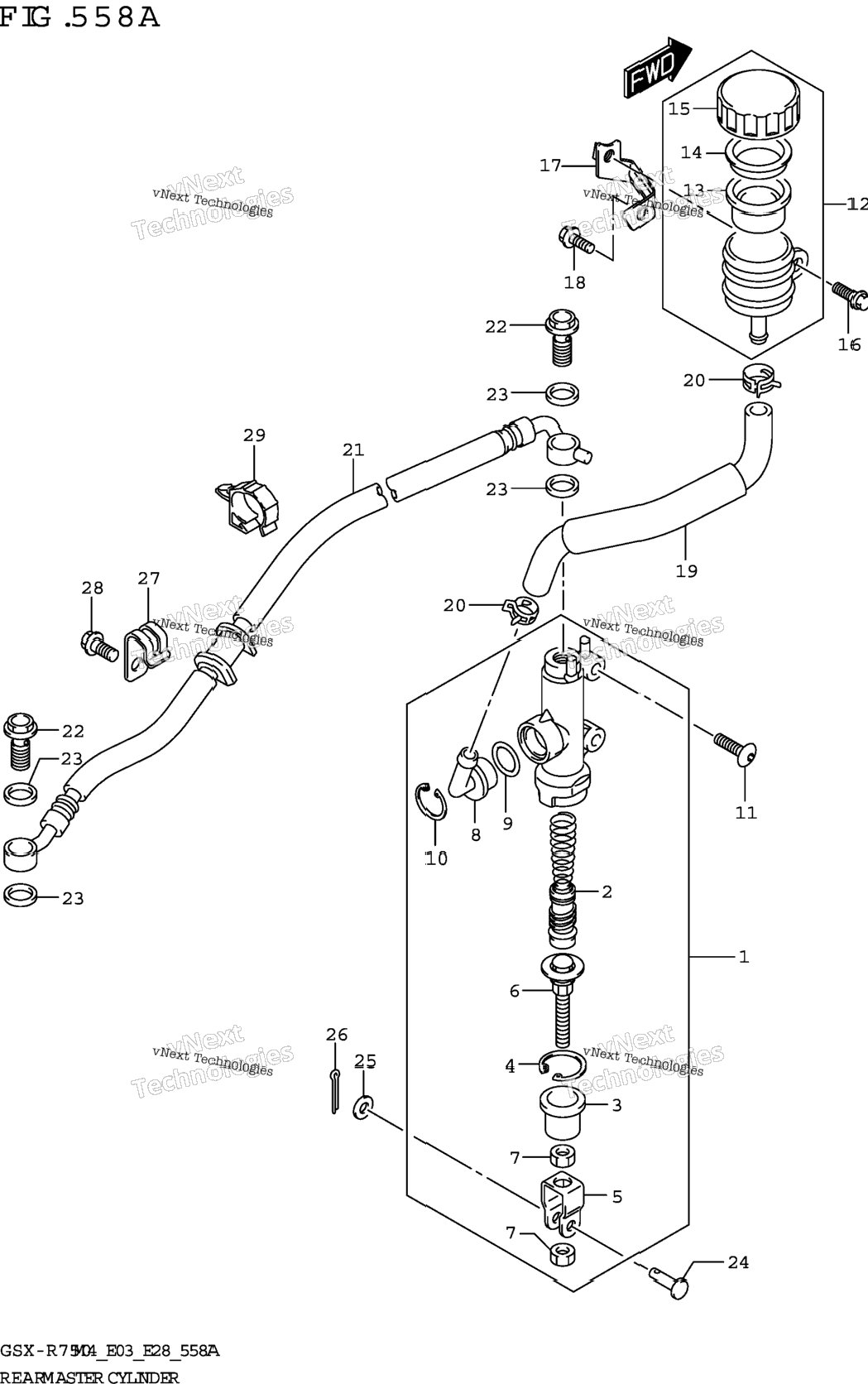 Rear Master Cylinder