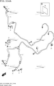 Нажмите для увеличения Front Brake Hose