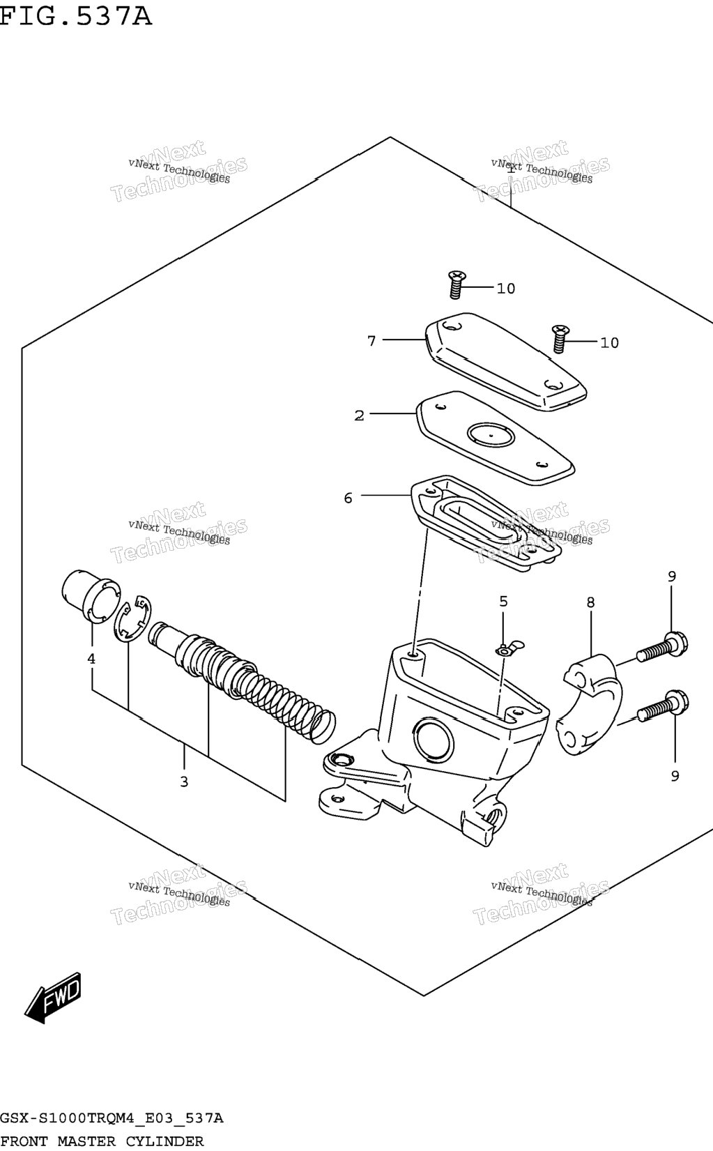 Front Master Cylinder
