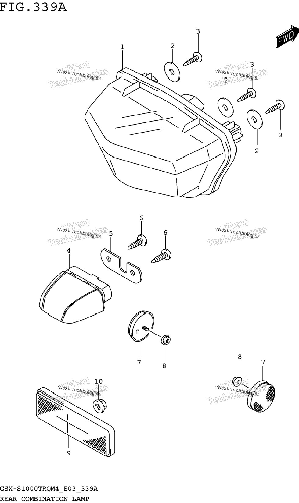 Rear Combination Lamp