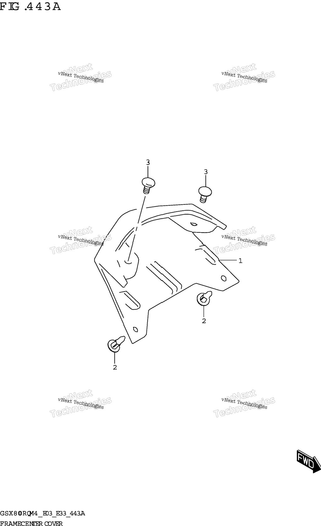 Frame Center Cover