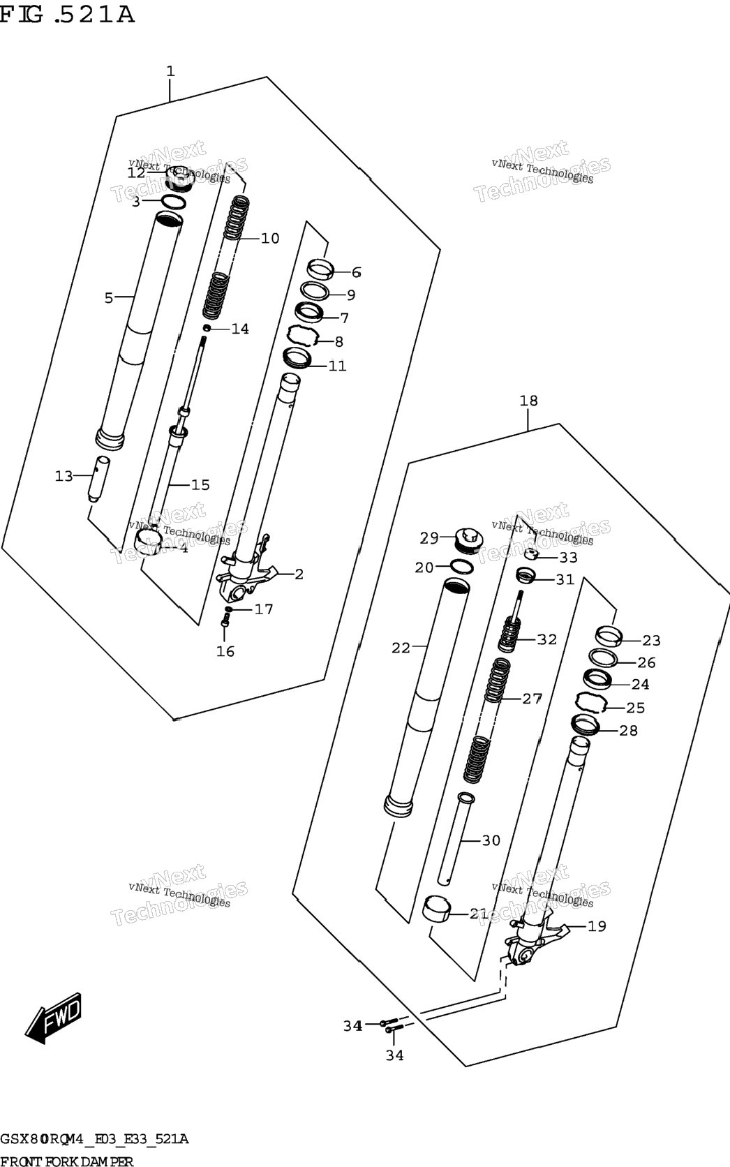 Front Fork Damper