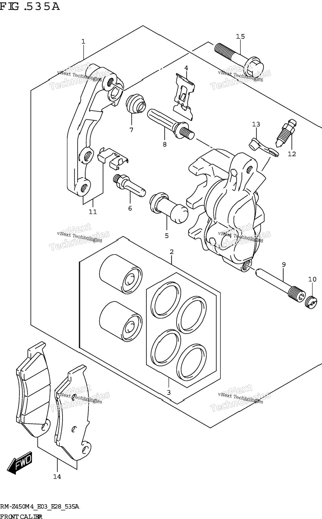 Front Caliper