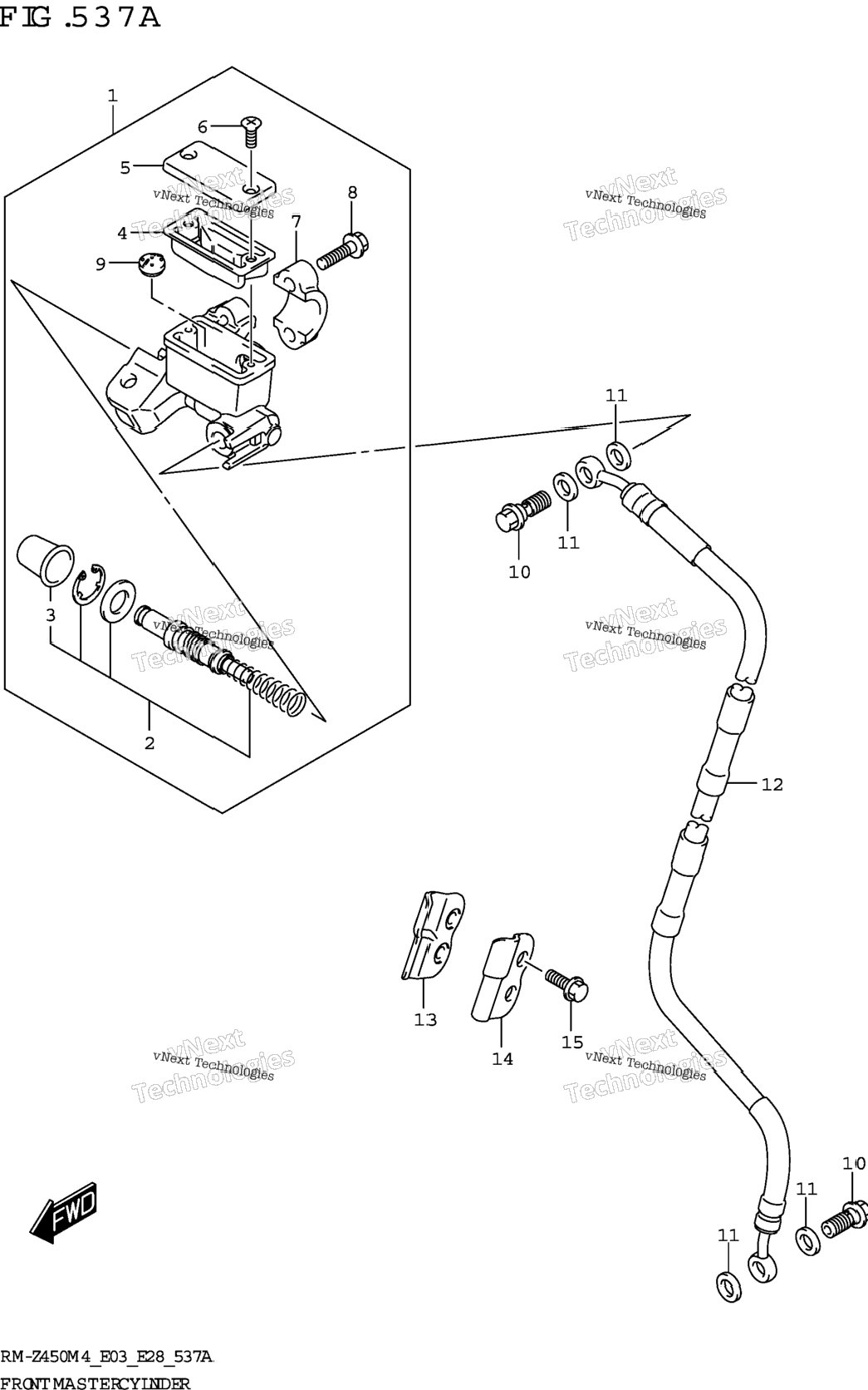 Front Master Cylinder