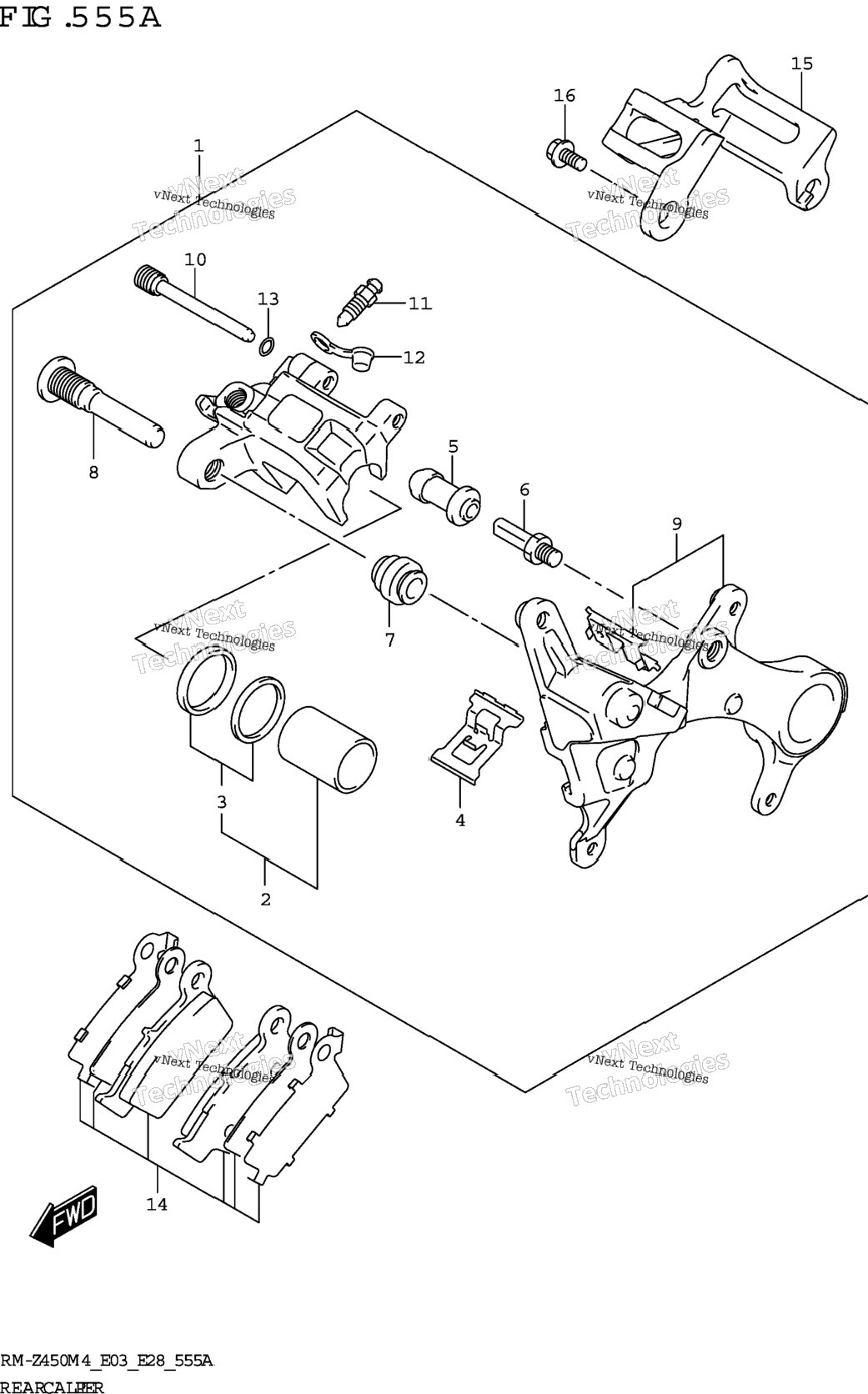 Rear Caliper