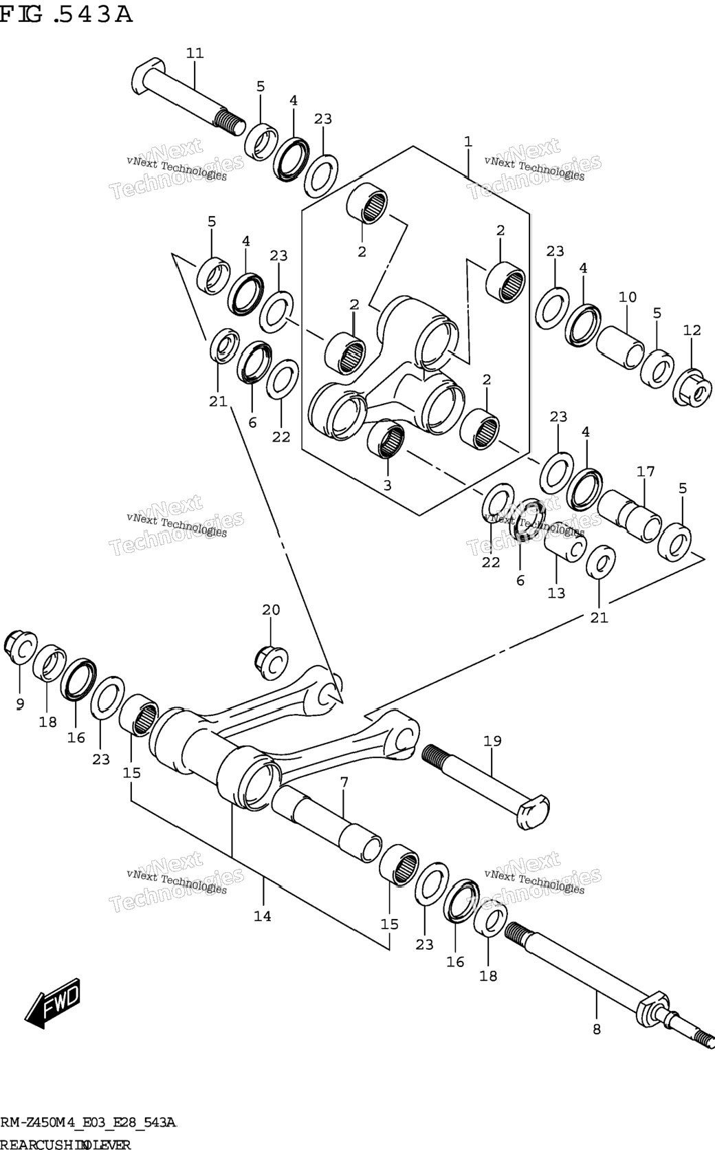 Rear Cushion Lever