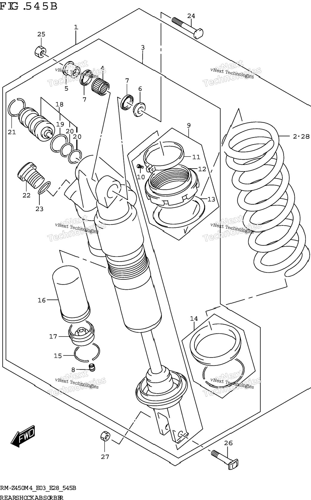 Rear Shock Absorber