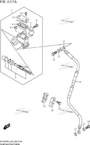 Нажмите для увеличения Front Master Cylinder