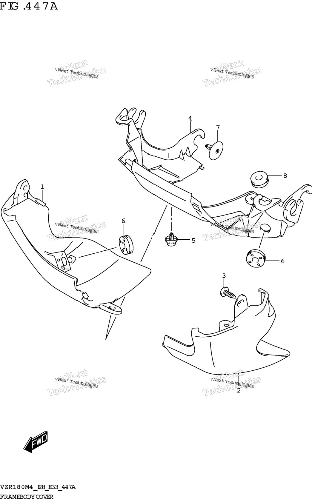 Frame Body Cover (Vzr1800)