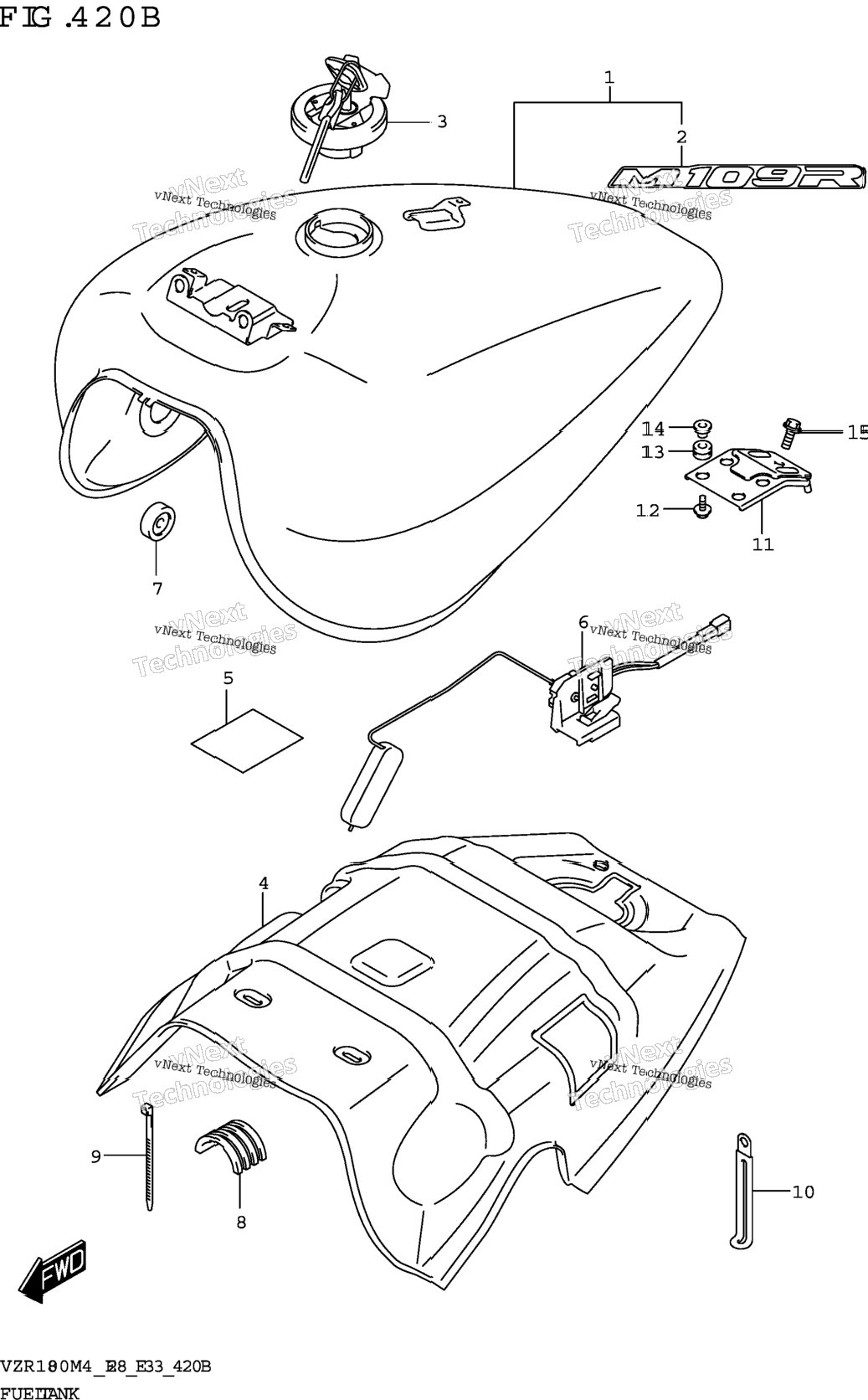 Fuel Tank (Vzr1800bz:E28)(Av4)