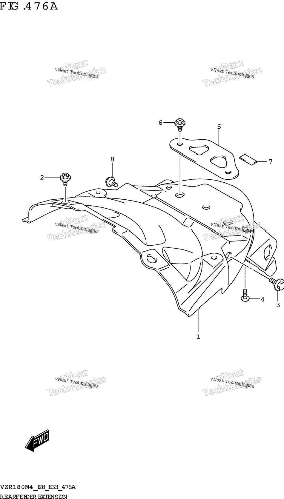 Rear Fender Extension