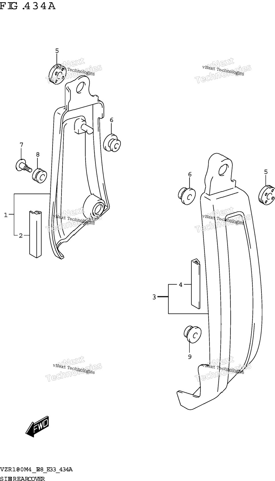 Side Rear Cover (Vzr1800)