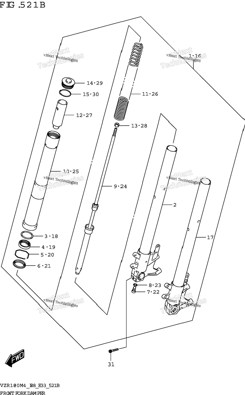 Front Fork Damper