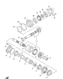 Нажмите для увеличения Middle Drive Gear