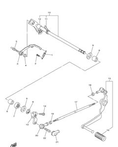 Нажмите для увеличения Shift Shaft