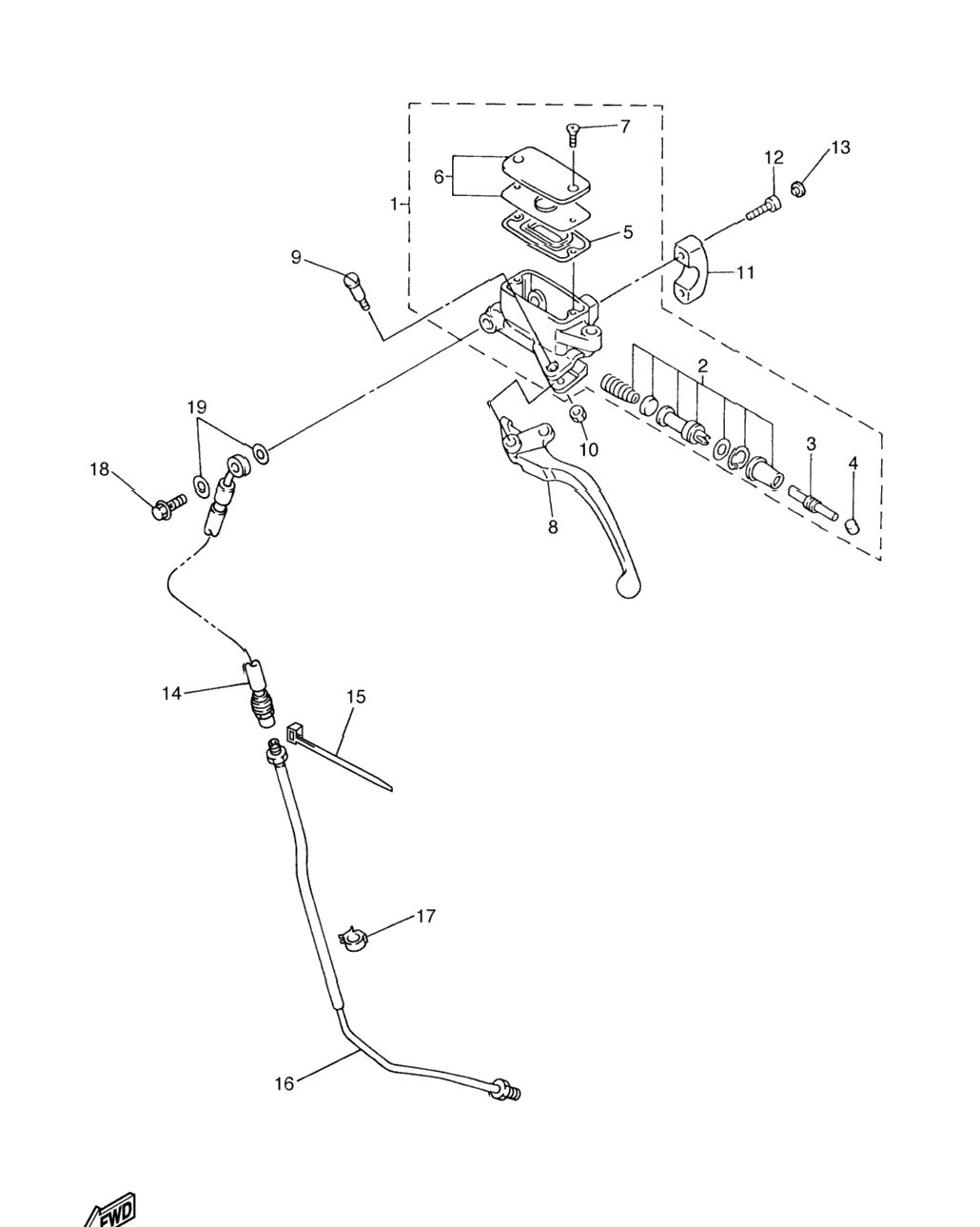 Front Master Cylinder 2