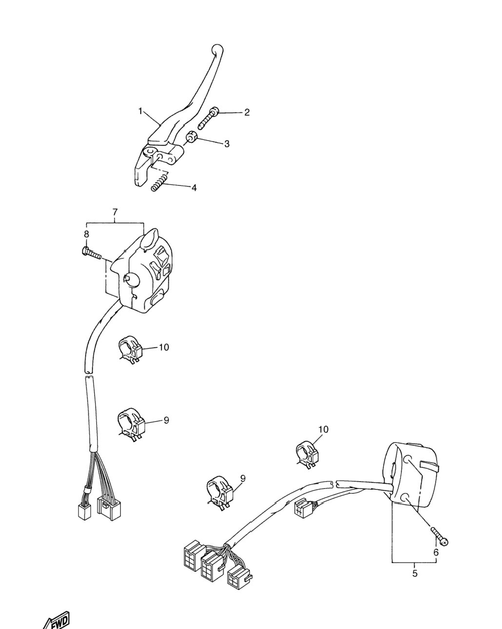 Handle Switch Lever