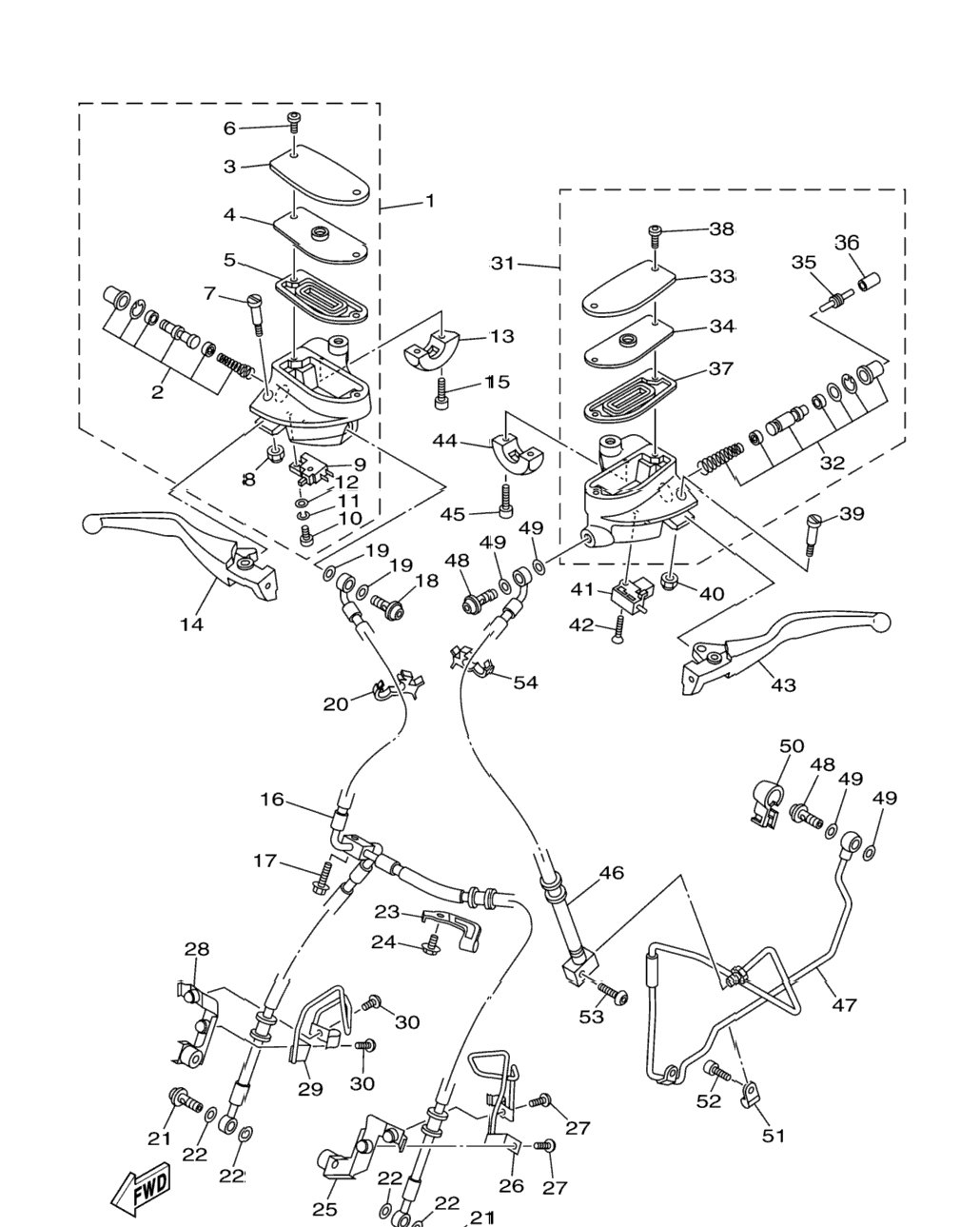 Front Master Cylinder