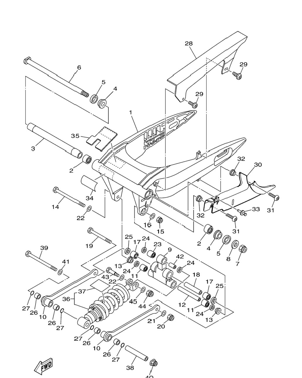 Rear Arm Suspension