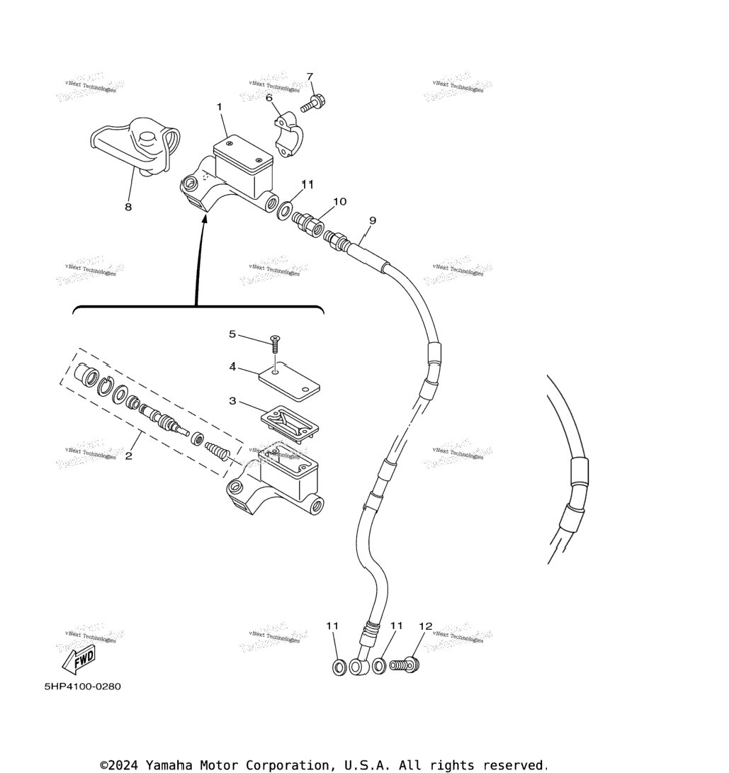 Front Master Cylinder
