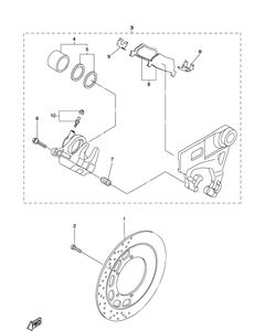 Rear Brake Caliper