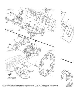 Нажмите для увеличения Rear Brake Caliper