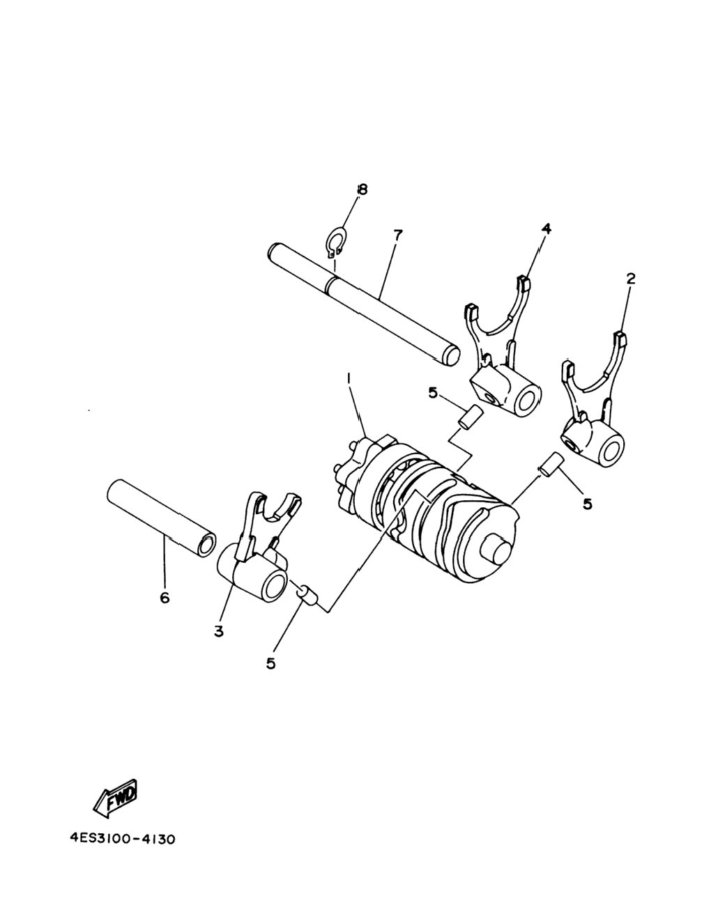 Shift Cam Fork