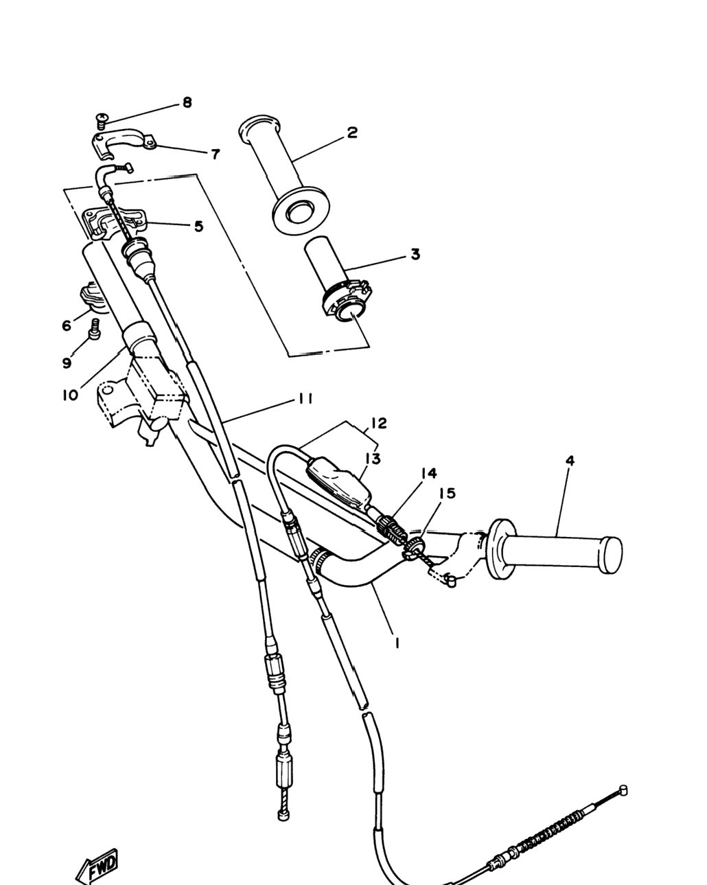 Steering Handle Cable