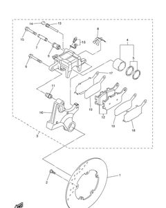 Нажмите для увеличения Rear Brake Caliper