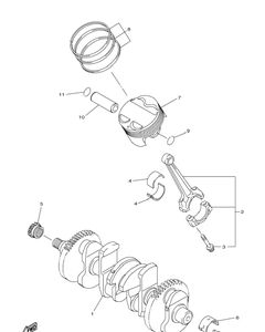 Нажмите для увеличения Crankshaft Piston