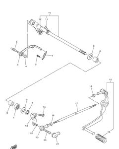 Нажмите для увеличения Shift Shaft