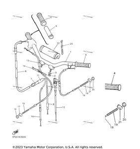 Нажмите для увеличения Steering Handle Cable